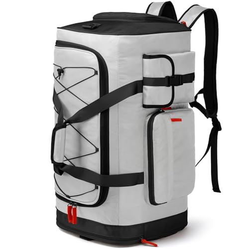 Lyweem 70L Duffle Bag Backpack, Grey