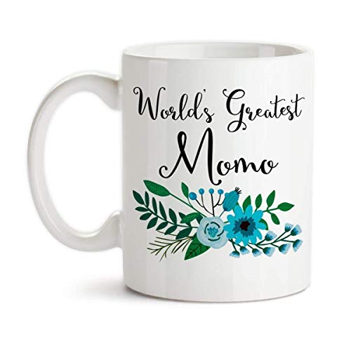 Taza de cerámica para café con diseño floral miniatura 3