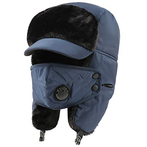 Chapeau ushanka militaire imperméable pour stopper le vent glacial et garder la tête chaude