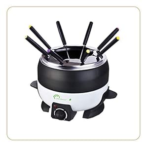 Little Balance 8260 Happy Fondue Set Weiß/Schwarz