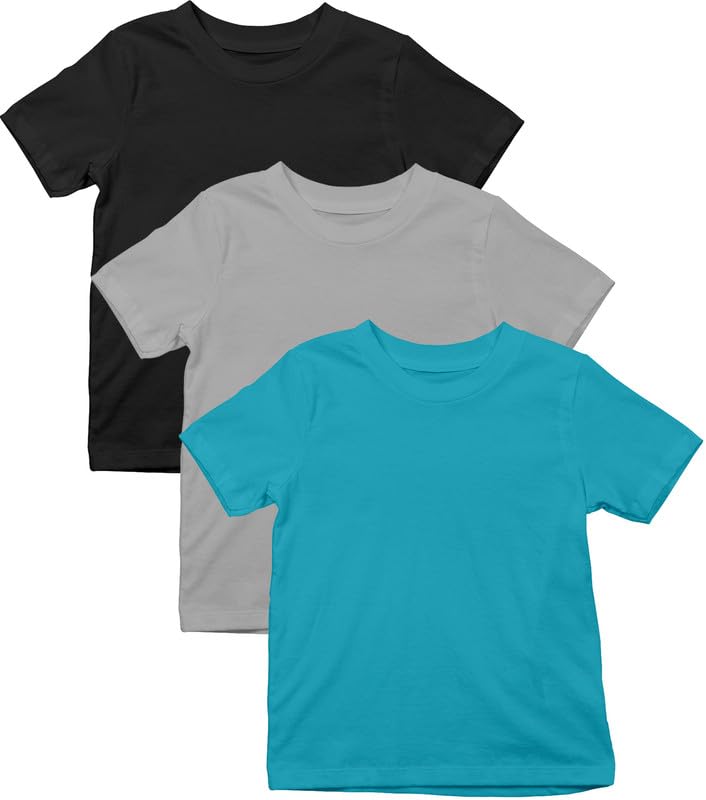 Image of XENOVAURBAN Kids Unisex Combo Round Neck Cotton T-Shirt - P