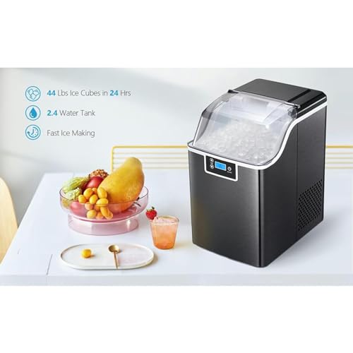 Máquina para hacer hielo portátil de encimera miniatura 7