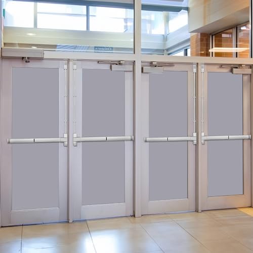 Barra de empuje BEAMNOVA para puerta comercial con varilla vertical metálica 3