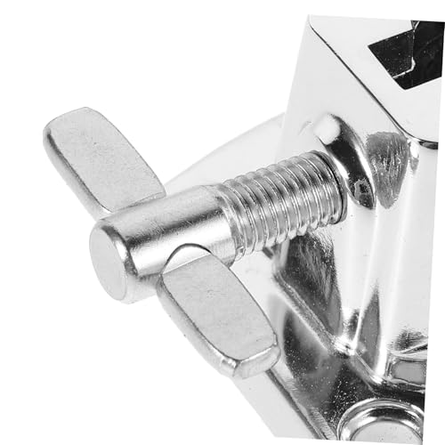 Base metálica para soporte de platillo de batería 2 pzs miniatura 3