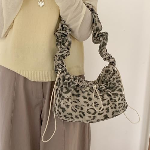 Sac plissé en coton avec cordon résolvant le manque de place