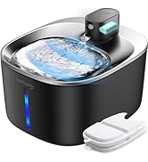 Amazon | 自動給餌器 猫 2匹 5L FEELNEEDY ステンレス皿 タイマー式 高