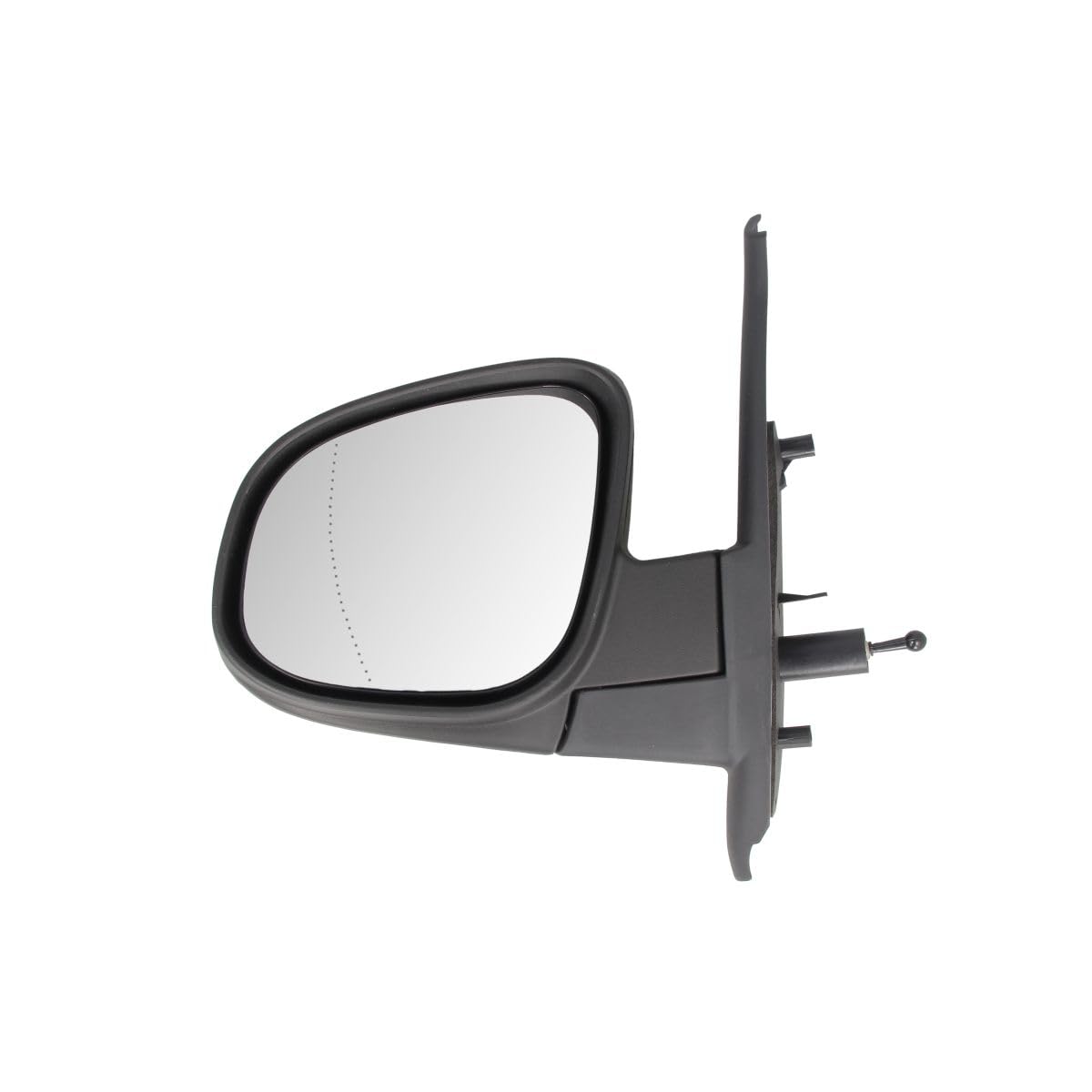 BLIC 5402-02-2001747P Espejo retrovisor espejo completo asférico izquierda Compatible con RENAULT KANGOO Express FW0/1 Kangoo 2 / Grand Kangoo KW, KW0/1, MERCEDES-BENZ Citan Furgoneta W415