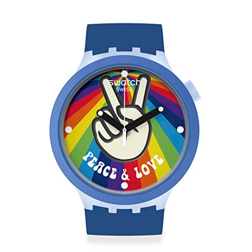 SWATCH Analogique SB03N105 : Résolvez le Manque de Style avec ce Grand Cadran