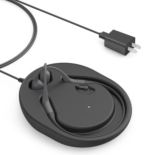 FEFAIA Charging Stand Compatible with Shokz Headphones, 3.93ft Wireless Charger Dock Cord USB Magnetic Charging Cable for Shokz Headphones OpenRun Pro,OpenRun,OpenRun Mini, OpenRun Pro Mini