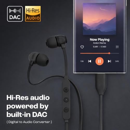 Image of Original Type C Wired Earphone for JBL Tune 310C | Balanced Sound Performance, HD Mic, Secure Fit Design, Flexible Cable, All-Day Comfort