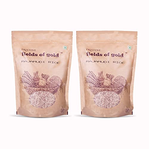Image of PRISTINE Fields of Gold Rajamudi Rice, 1kg each (Pack of 2)