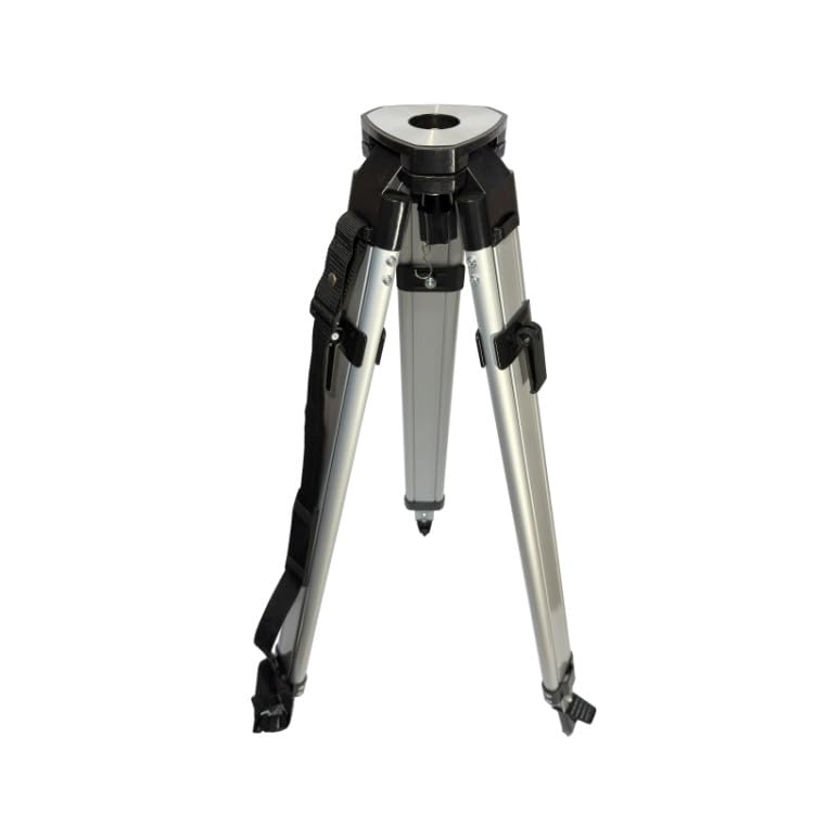 Trípode de aluminio para niveladora, láser rotativo, láser de líneas cruzadas, plegable con abrazaderas, rosca de 5/8"