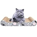 LIKEA Cat Scratcher Lounge Scratching Pads Reversible Cardboard with Organic Catnip, Protector for Furniture Couch Floor Eco-Friendly Toy