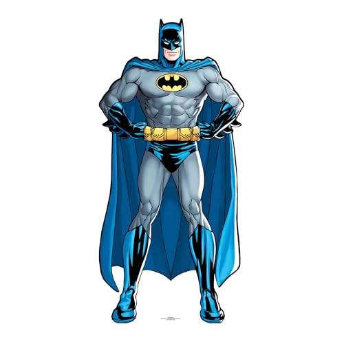 DC Comics Batman Cut out, cartón, Multicolor, 92 x 44 x 92 cm