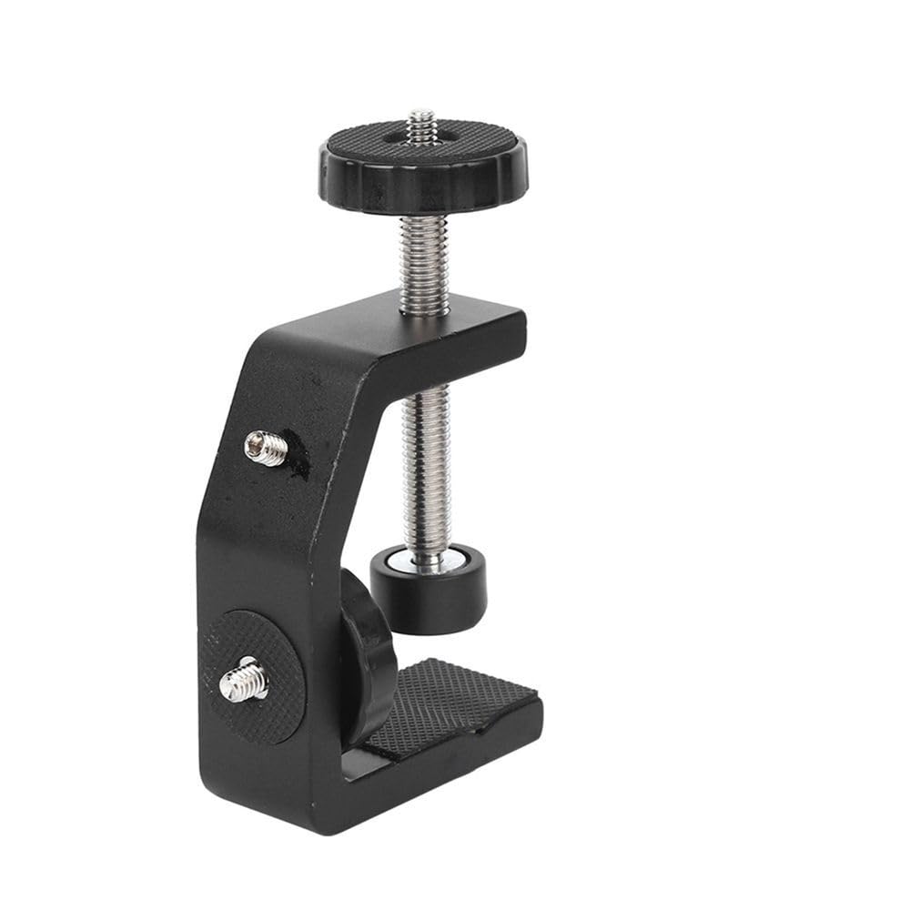 Zbnaeqfjlurt One Color Desktop C-Type Clamp Adjustable Desk Fixed Holder Clip(Large 7.5Cm)