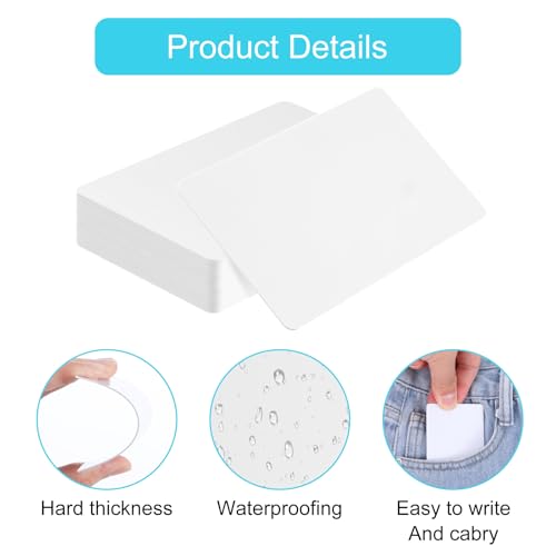 20 Stück NFC Tags Quadratische NFC Cards Weiß NTAG215 NFC Stickers Leer NFC Visitenkarte Wiederbeschreibbar 215 NFC Tag 504 Byte Speicher Kompatibel mit Allen NFC Fähigen Mobilgeräten