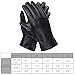 Full-Hand Touchscreen Genuine Leather Gloves, Gift Packaging, Cold Weather Gloves for Men's Texting Driving Winter (XL-9.4