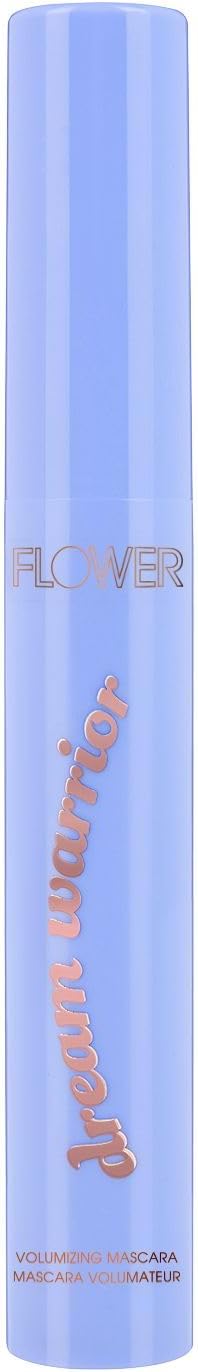 By Drew Barrymore Dream Warrior Volumizing, Long-Wearing Mascara With Clump Free Technology for Lash Lengthening + Lash Lifting + Curling - Washable + Defining + Buildable - Black