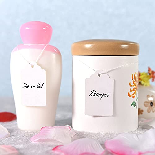 Image of DIY Crafts 200 Pcs Shape No # 5, White Jewellery Display Pice Tag Packing, Blank White Kraft (200 Pcs Shape No # 5, White Jewellery Display Pice Tag Packing)