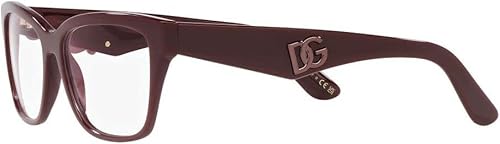 Miniatura 3 de Dolce & Gabbana Gafas graduadas DG 3370 3091 Burdeos