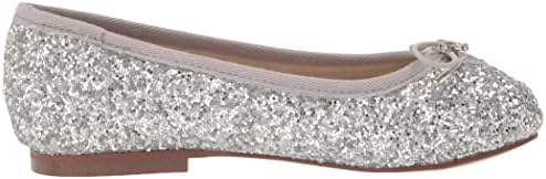 Sam Edelman Girls Felicia Kids Ballet Flat, Soft Silver, 4 Big | Image 5