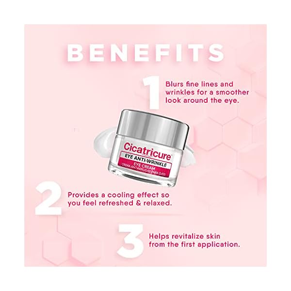 CICATRICURE-Eye-Contour-Anti-Aging-Cream-05-Ounce Cicatricure Anti Wrinkle Eye Cream, 0.5 Ounces (packaging may vary)