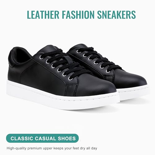 Image of Vepose Women's Lace-Up Walking Sneakers, Casual Low Top Shoes 8003