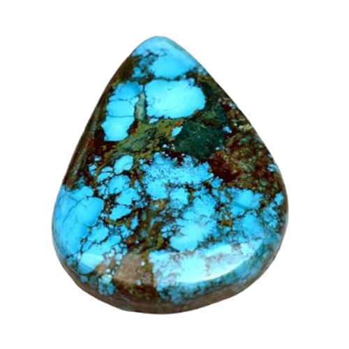 Turquoise naturelle poire 27mm pour créer vos propres colliers et bagues bohèmes