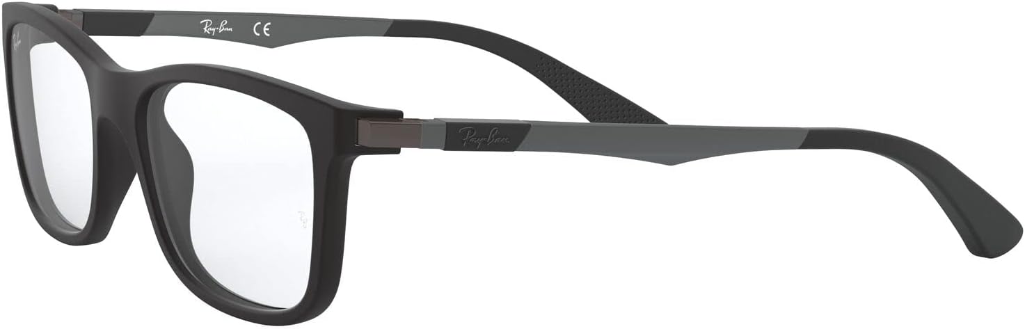Ray-Ban unisex-child Ry1549 Square Prescription Eyeglass Frames