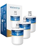 Waterdrop Plus 5231JA2002A NSF 401&53 Refrigerator Water Filter, Reduce PFAS, Replacement for LG® LT500P®, ADQ72910911, ADQ72910901, Kenmore 9890, GEN11042FR-08，3 Filters (Package May Vary)