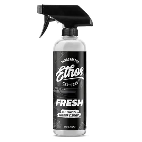 Ethos FRESH – All Purpose Interior Cleaner Car Detailing Kit, Detailing Spray – Car Interior Detailing – Interior Cleaner for Cars, Trucks, SUVs, Jeeps, Motorcycles, RVs & More
