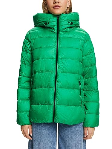 Damen Pufferjacke Mit Kapuze - Gesteppter Wintermantel Warm