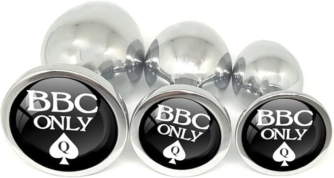 Amazon.com: BBC Only Queen of Spades Black Metal Butt Plug Adult Toy Choose Your Size or Set of 3 (Large) : Health & Household Amazon.com: BBC Only Queen of Spades Black Metal Butt Plug Adult Toy Choose Your Size or Set of 3 (Large) : Health & Household