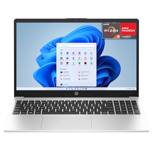 Image of HP Laptop 255 G10 AMD Ryzen 3 7330U 16GB RAM 512GB SSD 15.6 inch Windows 11 Home Spanish Keyboard