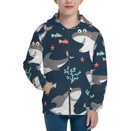 Funny Construction Vehicles Kid Hoodies Boys Zip Up Sweatshirts Girls Pullover with Pocket3