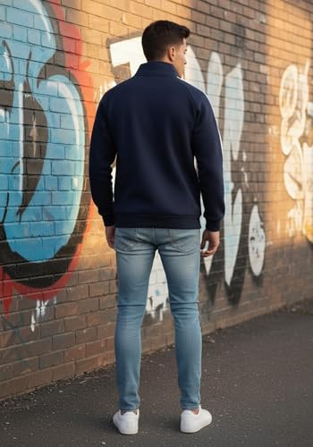 Image of SHAIRA FASHION Men's Cotton Blend Regular Fit Hooded Sweatshirt | Stylish Casual Wear Winter Sweatshirt for Men I Gym Warm Travel Hoodies for Boys