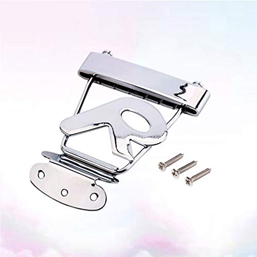 SUPVOX cordier de guitare chevalet en métal forme r 6 cordes semi-creuse guitare jazz guitare remplacement - Les Beatles, Paul McCartney, John Lennon, RIngo Starr, George Harrison SUPVOX cordier de guitare chevalet en métal forme r 6 cordes semi-creuse guitare jazz guitare remplacement – Image 7