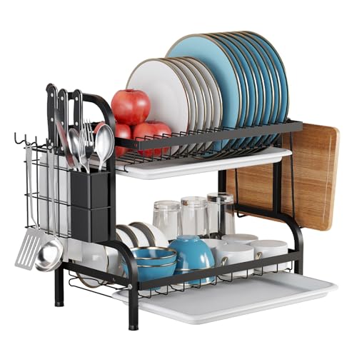 Organiseur pour plats et couverts pour résoudre le désordre des comptoirs de cuisine - 4
