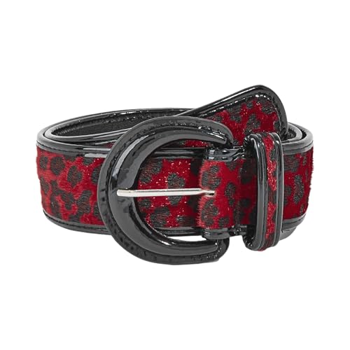 Unique Waist Belt Leopards Print Chain For Cowgirl Stylish Classical Buckle Retro Hot Buckle Waist Chain Belt