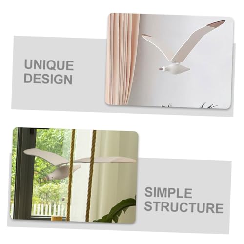 Oiseau en bois decoration murale chambre garçon fille Baluue - 6