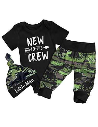 Image of AGAPENG Baby Boy Clothes Color Block Oversized Hoodie Sweatshirt Onesie Romper Long Pants Sweatsuit Fall Winter Outfits Set