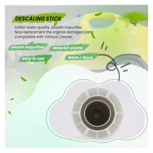 Filtro descalcificador de agua para evitar obstrucciones en vaporeta 6