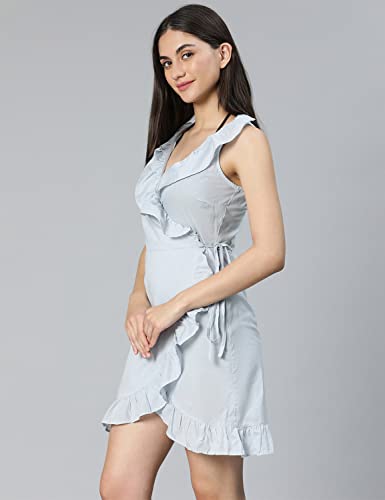 Image of oxolloxo Glowrings Yellow Wrapped Beachwear Women Dress