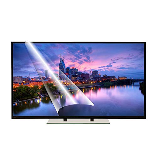 WLWLEO Anti Blue Light Screen Protector für TV 55 Zoll TV-Blendschutzfilscher Matt-Schutzfolie. Für 50-75-Zoll-TV-Monitor Antireflexionsrate bis zu 90%,55 inch Cover