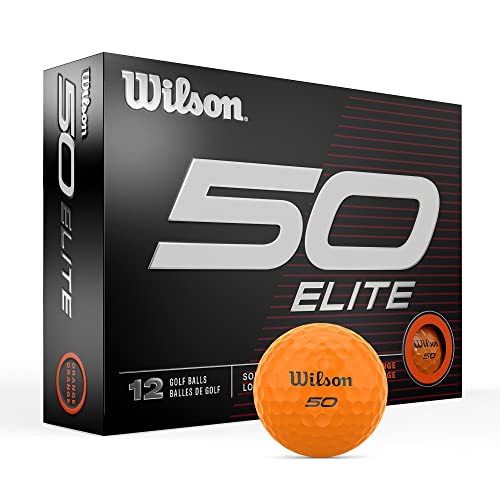 Wilson Fifty Elite Orange