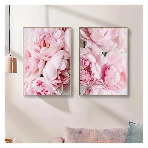 Tableau déco nature 3 pièces et affiches florales modernes de 50x75cm - 6