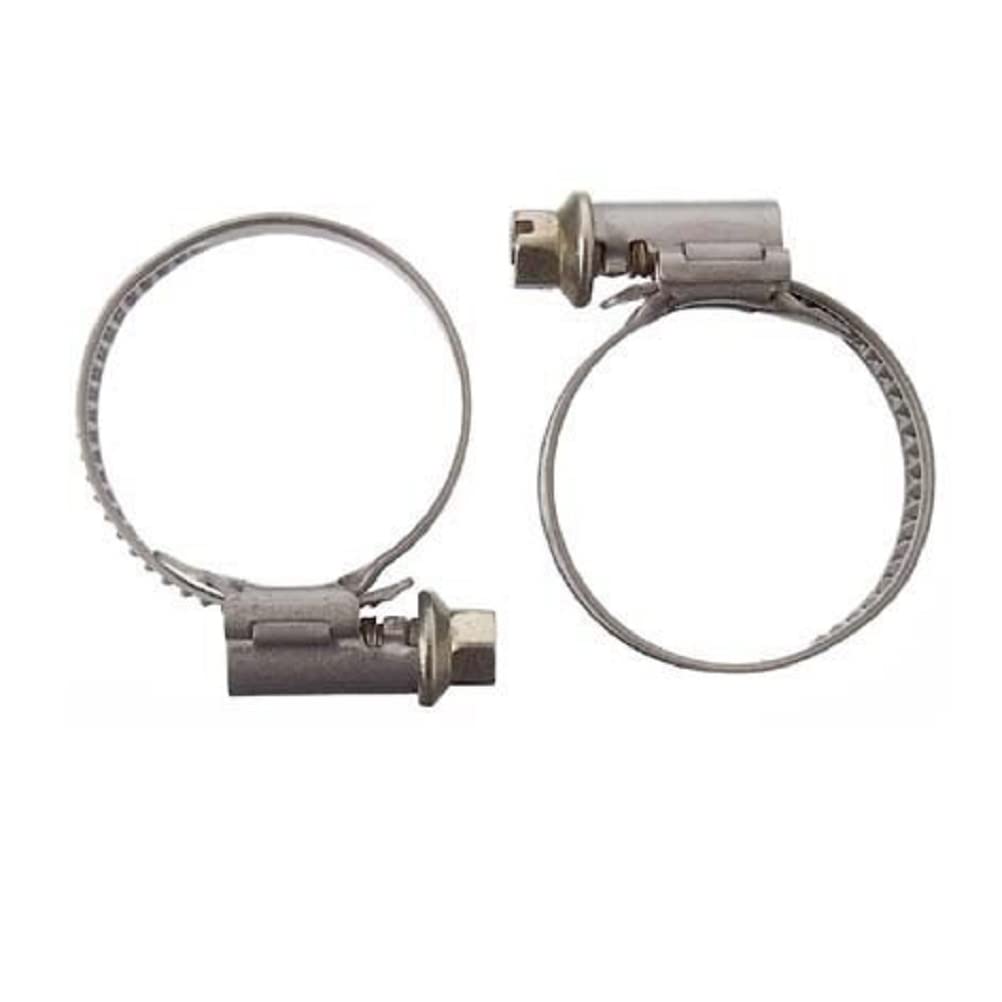 Cornat Silver Colours T308307 A 9 X B 50-70 Mm Hose Clamps - Clear