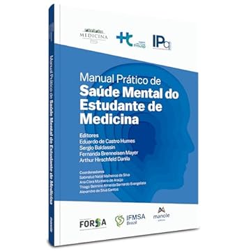 Capa do livro Manual Prático de Saúde Mental do Estudante de Medicina
