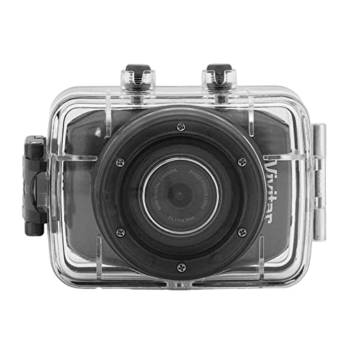 Vivitar Dvr781Hd Hd Action Camera With Lcd Rear Screen And Waterproof Case (Black) #TOP1