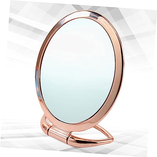 Espejo de Maquillaje Redondo Rosado para Tocador miniatura 6